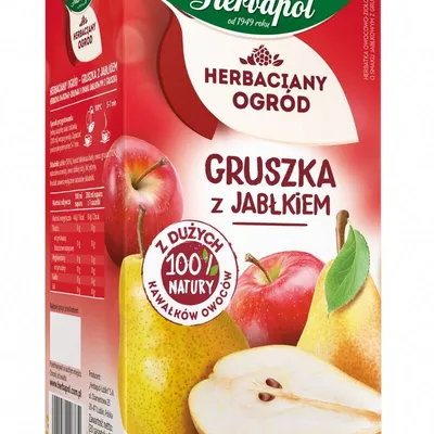 Herbata gruszka z jabłkiem HERBAPOL herbaciany ogród 20 torebek