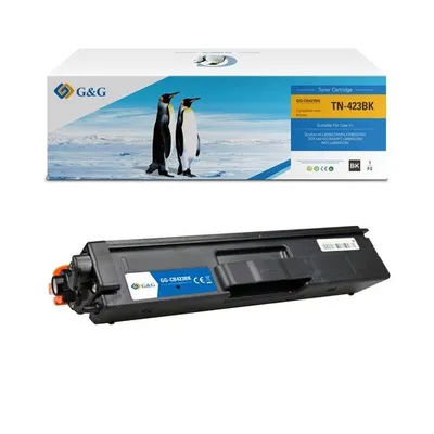 G&g kompatybilny toner z tn-423bk, black, 6500s, nt-cb423bk, dla brother hl-l8260cdw, dcp-l4810cdw, mfc-l8690cdw,8900cdw, n