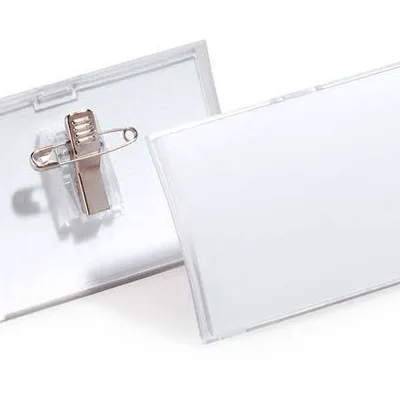 Identyfikator z kombi klipem z wymienną etykietą 54x90mm DURABLE 821419 pp
