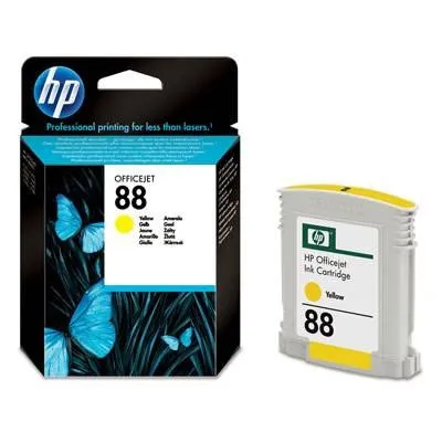 Tusz oryginalny HP88y c9388ae yellow 10 ml po terminie