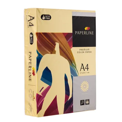 Papier ksero kolor a4 PAPERLINE kremowy 80g 500 ark
