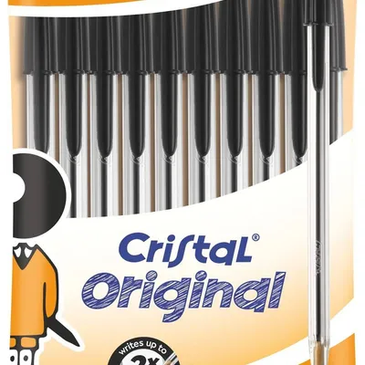 Długopis jednorazowy BIC cristal original 830864 czarny 1.0mm 10szt