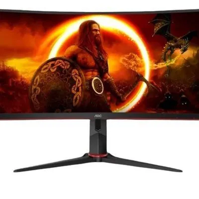 Aoc monitor zakrzywiony cu34g2xp 34 cale va 180hz hdmix2 dpx2