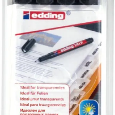 Foliopisy EDDING 141 f mix kolorów 0.6mm 4szt