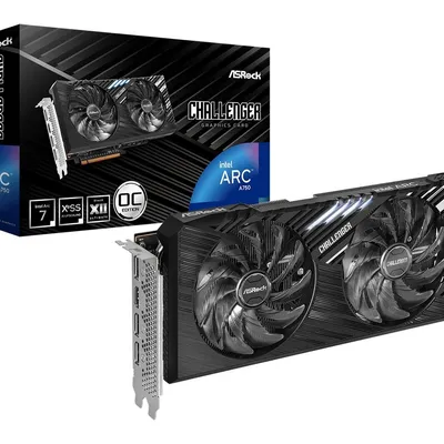 Asrock karta graficzna arc a750 challenger se 8gb oc gddr6 256bit 3dp/hdmi