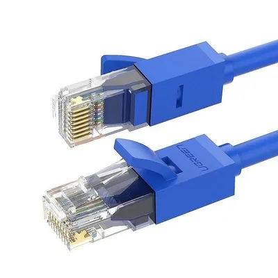 Kabel sieciowy UGREEN nw102 ethernet rj45, cat.6, utp, 3m (niebieski)
