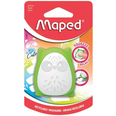 Gumka MAPED mini cute squeeze mix kolorów blister