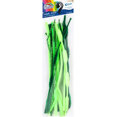Druciki kreatywne 30cm Fiorello gr-ch018 170-2616 zielone 20szt