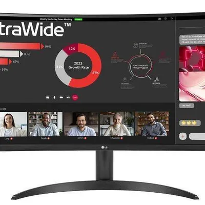 Lg electronics monitor 34wr50qc-b ultawide 34 cale wqhd 21:9 freesync