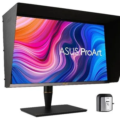 Asus monitor 27 cali pa27ucx-k mini dled ips 4k hdr10 1200nit usb-c dp hdmi pivot 100% srgb głośnik