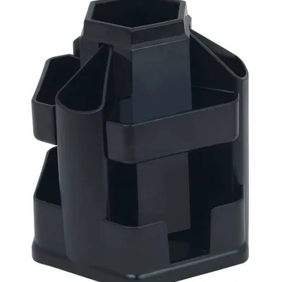Przybornik na biurko 150x135x145mm Eagle 370b 120-1067 czarny plastikowy