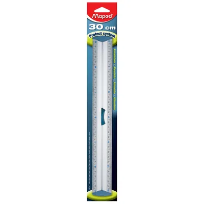 Linijka aluminiowa z uchwytem 30 cm MAPED blister