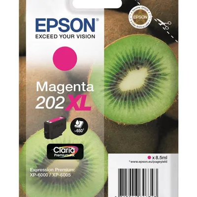Tusz oryginalny EPSON t02h3 c13t02h34010 magenta 650 stron
