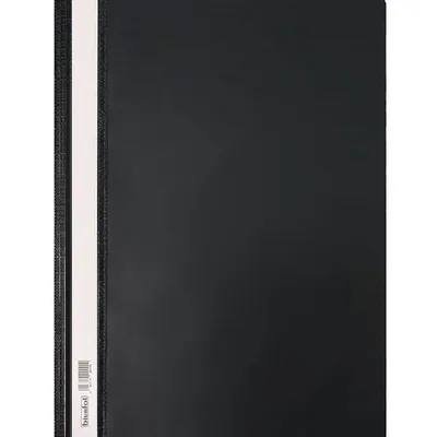 Skoroszyt twardy plastikowy a4 BIUR-FOL st-01-05 czarny pvc 20szt