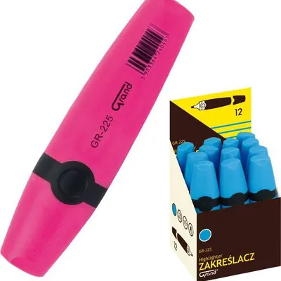 Zakreślacz 1-4.2mm Grand gr-225 160-1519 różowy ścięta