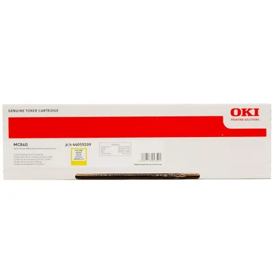 Toner oryginalny OKI mc860-ty 44059209 yellow 10000 stron