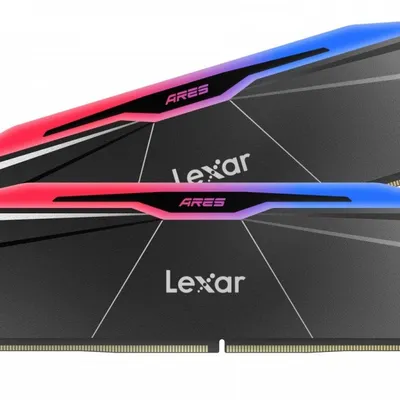 Lexar pamięć ddr5 ares rgb 64gb(2*32gb)/6400 cl32 czarna