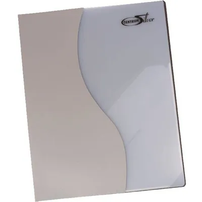 Skoroszyt a4 CENTRUM silver 82812 srebrny pp 0.7mm