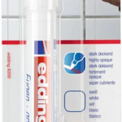 Marker do odświeżania fug blister EDDING 8200/1 bl biały 2-4 mm