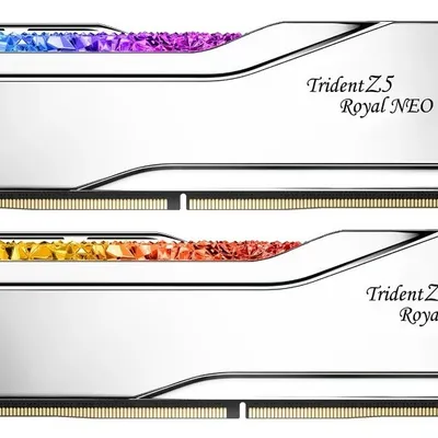 G.skill pamięć pc - ddr5 32gb (2x16gb) trident z5 royal rgb 6400mhz cl30 neo