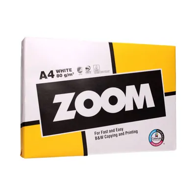 Papier ksero a4 80g ZOOM biały 150 cie 80g 500 ark
