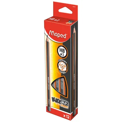 Ołówek MAPED blackpeps jumbo hb