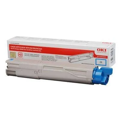 Toner oryginalny OKI 43459371 cyan 2500 stron