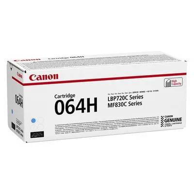 Canon oryginalny toner 064 h c, cyan, 10500s, 4936c001, high capacity, CANON i-sensys mf832cdw, o