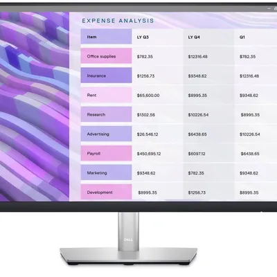 Dell monitor p2423 24 cale ips 16:10 wuxga/hdmi/dvi/dp/vga/5y