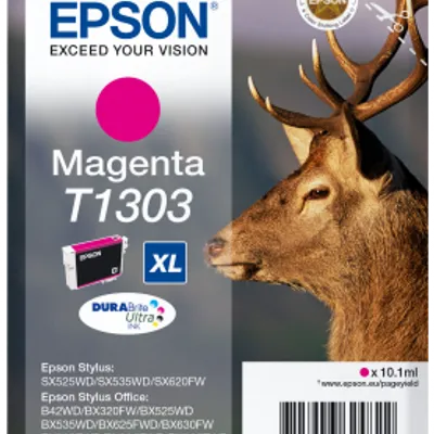 Tusz oryginalny EPSON t1303 c13t13034012 magenta 10,1 ml