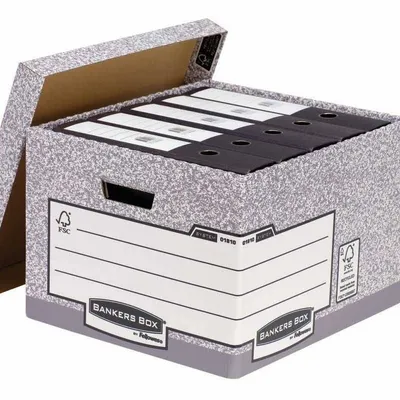 Pudła Fellowes box basic z fsc fastfold 01810-ffeu