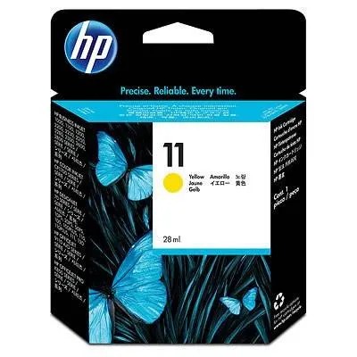 Tusz oryginalny HP11y c4838a yellow 1700 stron po terminie