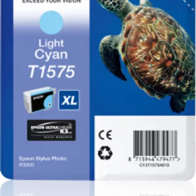 Tusz oryginalny EPSON t1575 c13t15754010 light cyan 25,9 ml