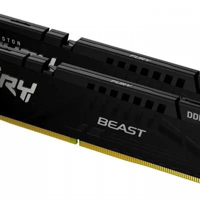 Kingston pamięć ddr5 fury beast 64gb(2*32gb)/6000 cl30 expo czarna