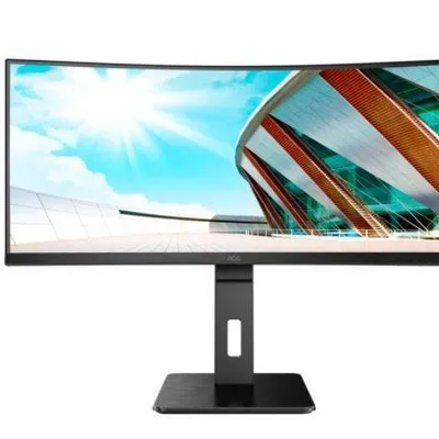 Aoc monitor cu34p2a 34 cale va curved 100hz hdmix2 dp regulacja wysokości