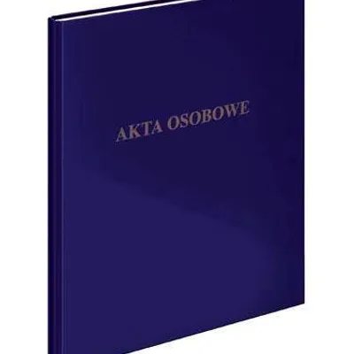 Teczka do akt osobowych VAUPE 030/03 niebieska 2r/20mm
