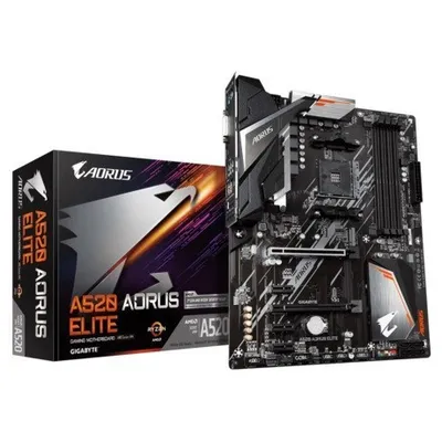 Gigabyte płyta główna a520 aorus elite am4 4ddr4 hdmi/dvi m.2 atx