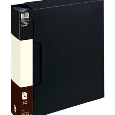 Album ofertowy a4 Grand 9008 120-1202 czarny pvc 80 kieszeni