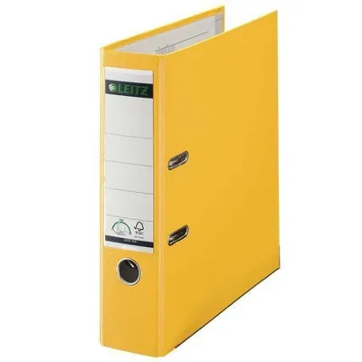 Segregator a4 pp LEITZ 80mm 10105015 żółty
