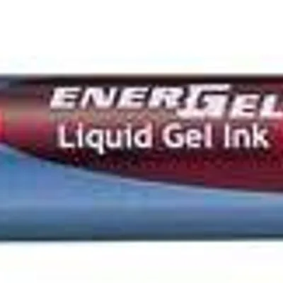 Cienkopis kulkowy PENTEL energel bln75-b czerwony 0.5
