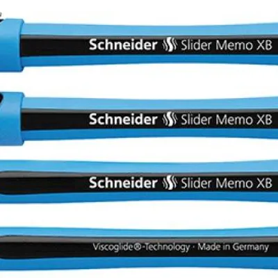 Długopis SCHNEIDER slider memo czarny xb