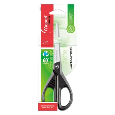 Nożyczki 170mm ekologiczne MAPED essentials green