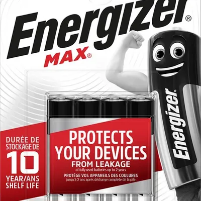 Bateria alkaliczna aaa ENERGIZER max 4szt