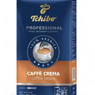 Kawa ziarnista TCHIBO professionale caffe crema 100 % arabica 1kg