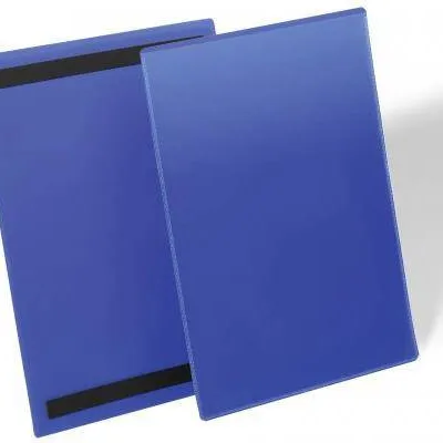 Kieszeń magazynowa pionowa magnetyczna a4 DURABLE 174407 niebieska 50szt