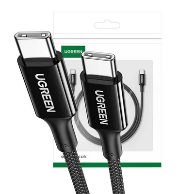 Kabel usb-c do usb-c UGREEN 15275 1m (czarny)