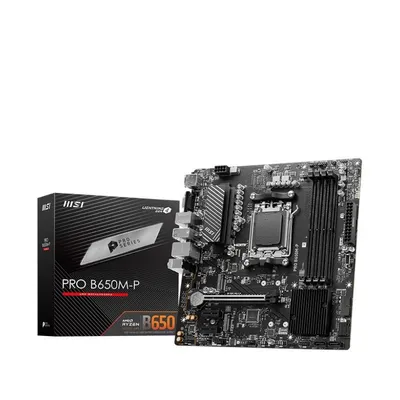 Msi płyta główna pro b650m-p am5 4ddr5 hdmi/dp matx