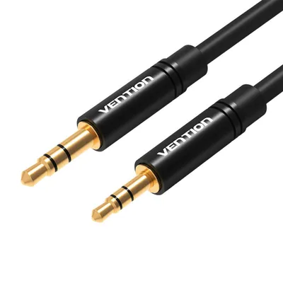 Kabel audio mini jack 3,5mm do 2,5mm aux Vention balbh 2m (czarny)