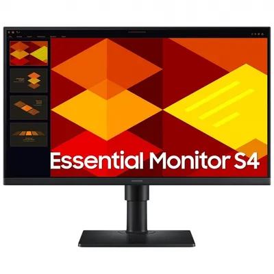 Samsung monitor 27 cali s40gd ips 1920x1080 fhd 16:9 2xhdmi 1xdp 2xusb-a 2.0 1xusb-b 5ms 100hz has+piv głośniki płaski 3yon-site (ls27d406gauxen)