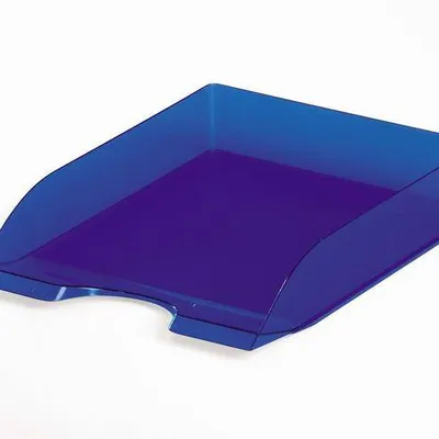 Szuflada a4 do c4 DURABLE basic 1701673540 przezroczysta niebieska 253x63x337mm